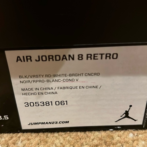 Air Jordan 8 Retro - Picture 5 of 6